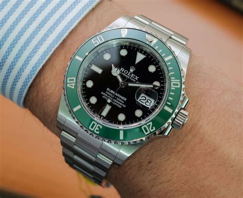 rolex new submariner green|Rolex Submariner value chart.